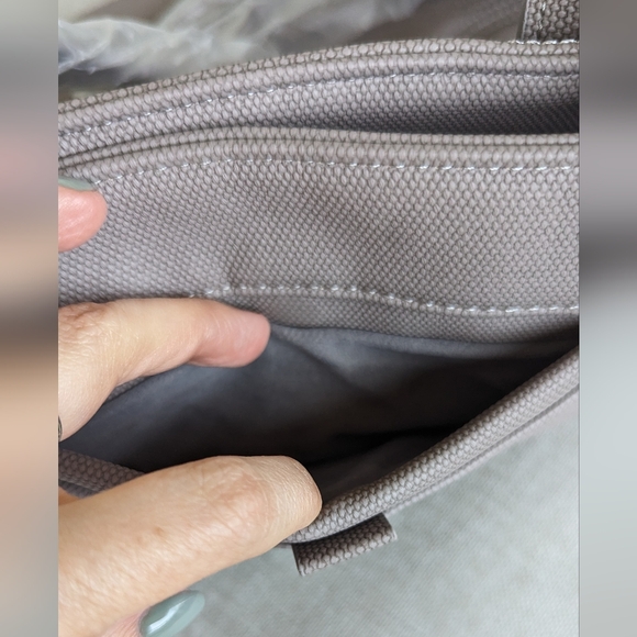 NWT Lug Tempo Matte Luxe VL tote bag in Pearl Grey - Picture 5 of 6